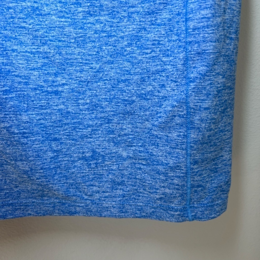 Adidas Skirt Skort Blue Heather Lined Athletic Pickleball Golf Summer Size Large - Picture 6 of 10